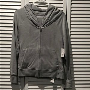 Gray Track Suit With Joggers